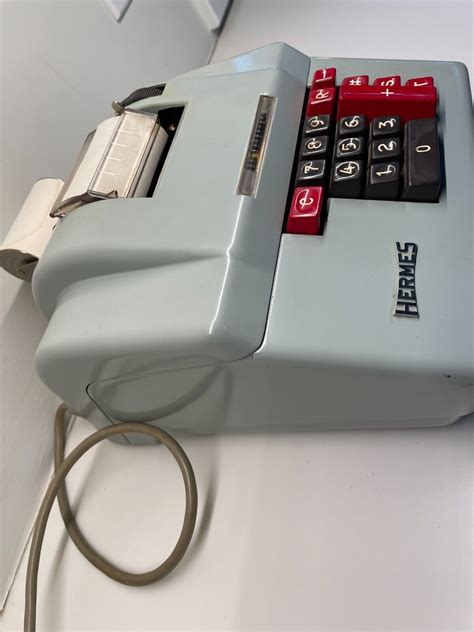 hermes precisa|Hermes Precisa Adding Machine Vintage Germany 1960s Rare.